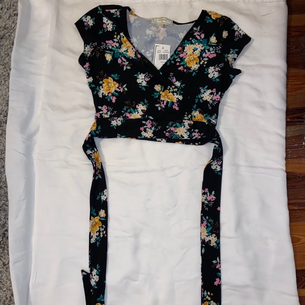 Floral Crop Top